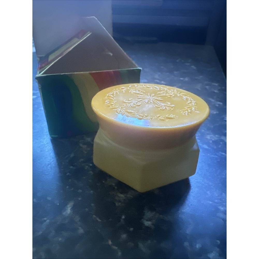 Vintage  ‎ Avon Honeysuckle    Cream Sachet  fragrance bottle